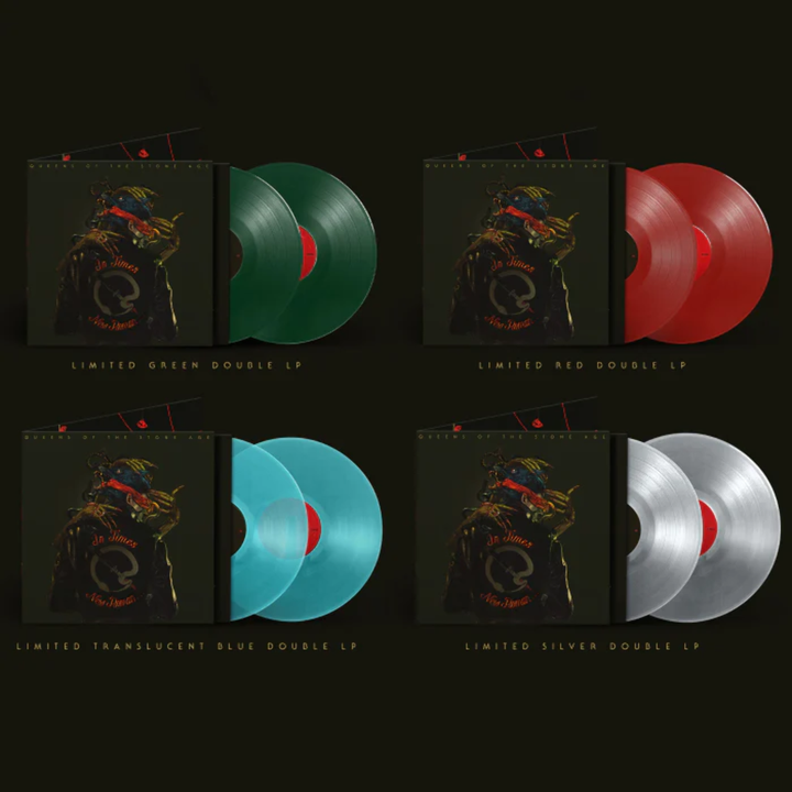 Queens Of The Stone Age - In Times New Roman...Silver Color 2xLP Vinyl LP Record
