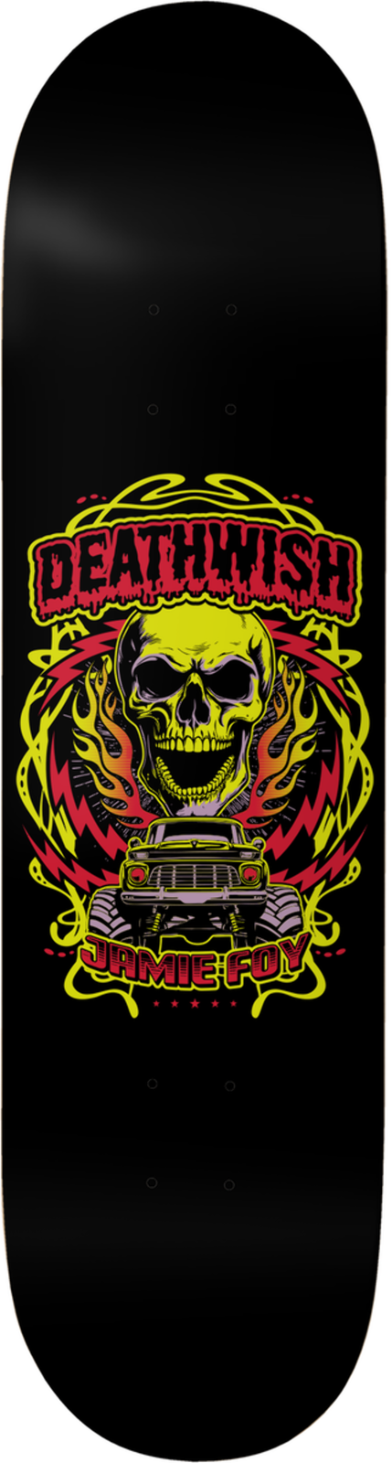 Deathwish Jamie Foy Mash the Throttle 8.125" Complete Skateboard
