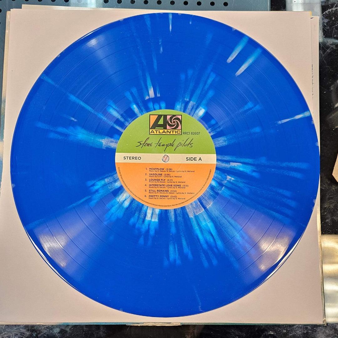 Stone Temple Pilots – Stone Temple Pilots (Blue w/ White Splatter Vinyl) LP Reco