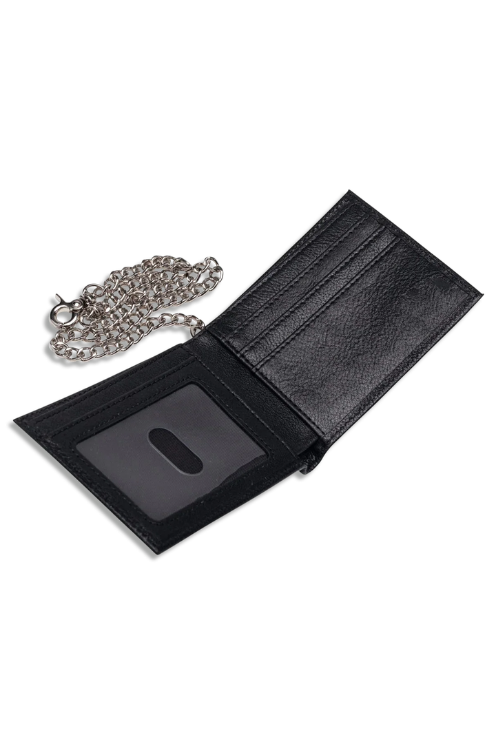 Jacuzzi Leather Chain Wallet