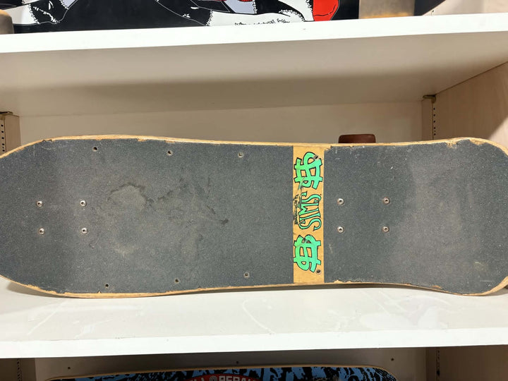 SIMS Buck Smith "Dollar Bill" Original 80s USED Complete Skateboard