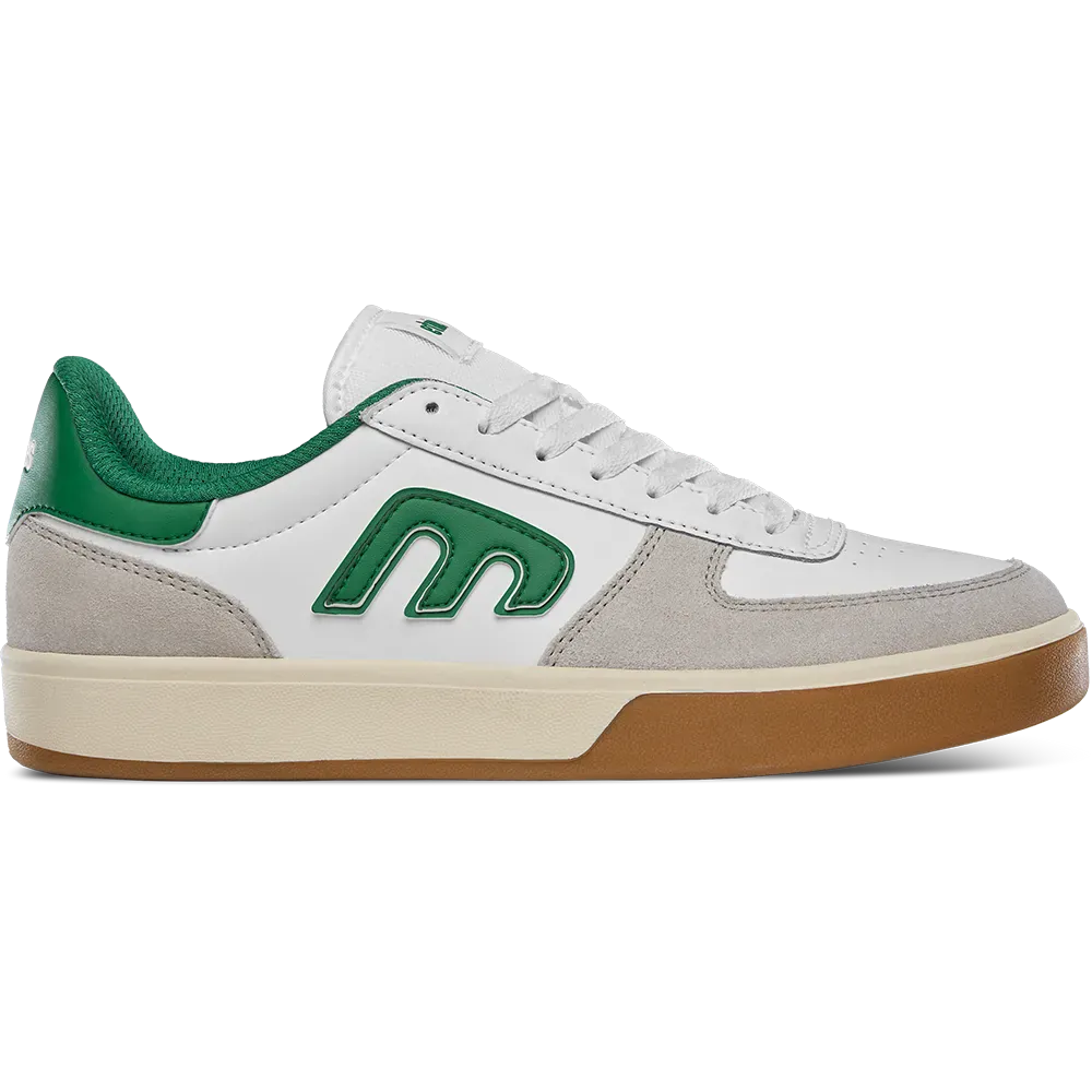 Etnies Emerson (Grey/White/Leather) Skate Shoes