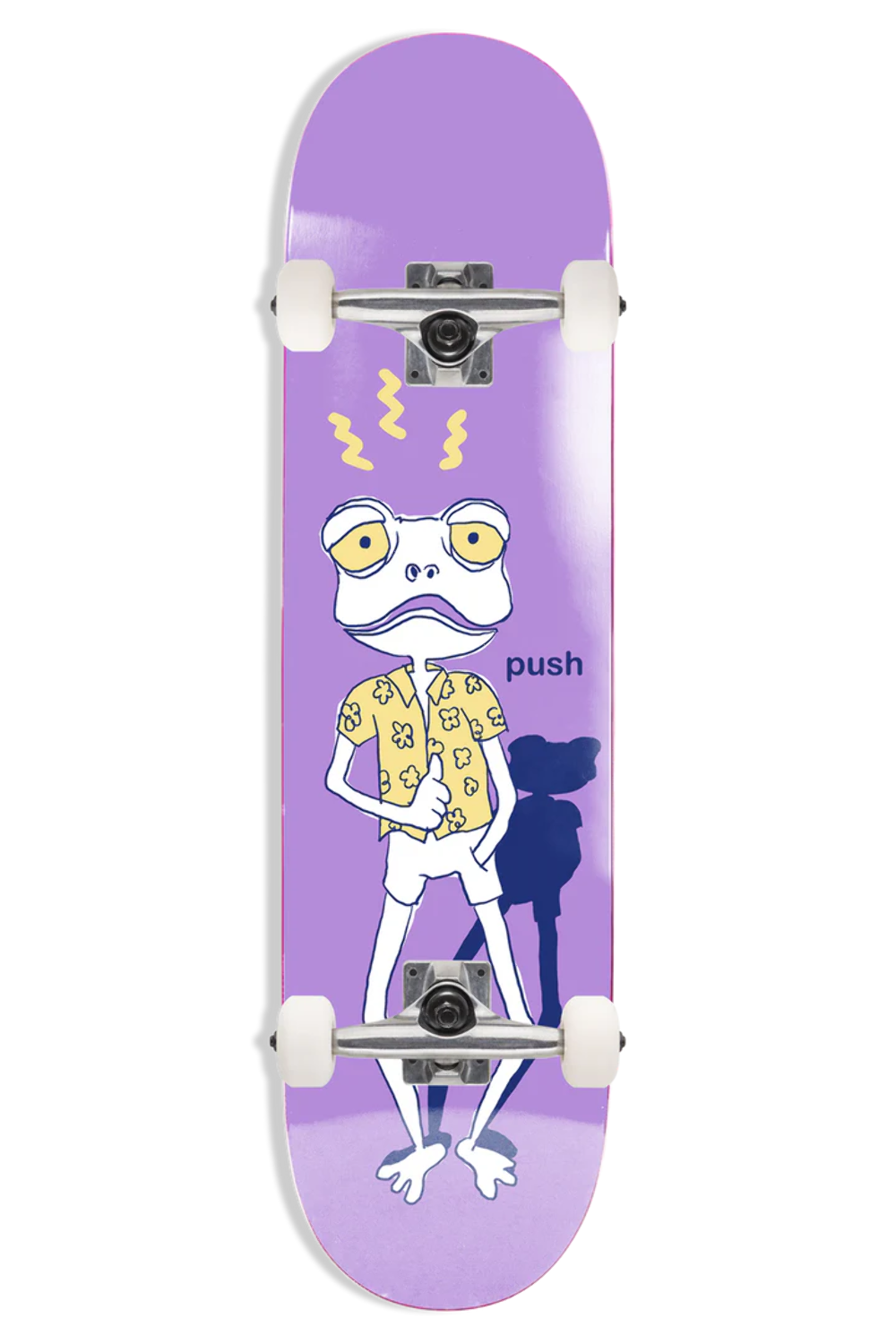 Push "Froggy Sketch" 6.75" Soft Top Complete Skateboard