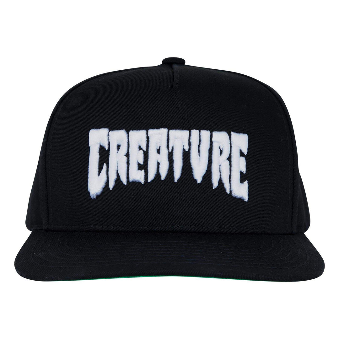 Creature Mono Logo Snapback Structured Hat