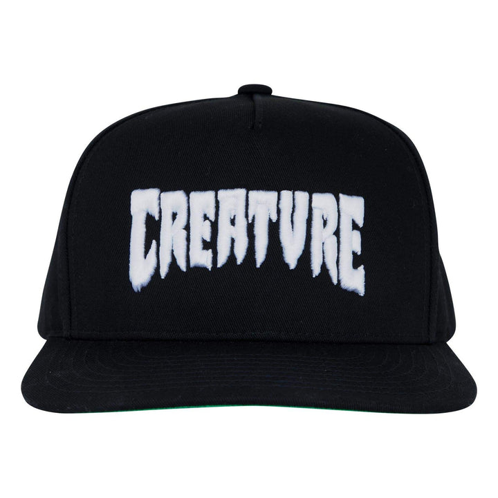Creature Mono Logo Snapback Structured Hat