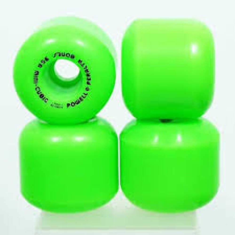 Powell Peralta Mini Cubic Green 64mm 95a Skateboard Wheels