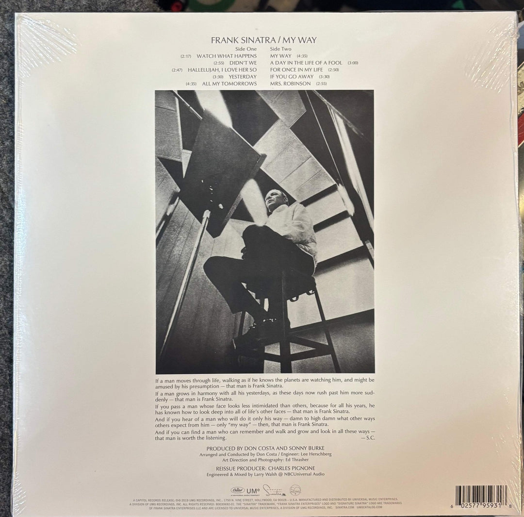 Sinatra, Frank - My Way Vinyl Lp Record