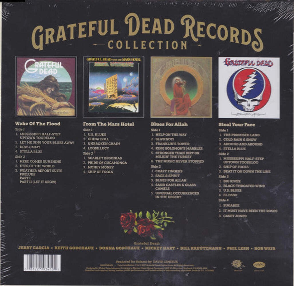 GRATEFUL DEAD - Grateful Dead Records Collection [LTD 180G Box Set] 4x Vinyl LP