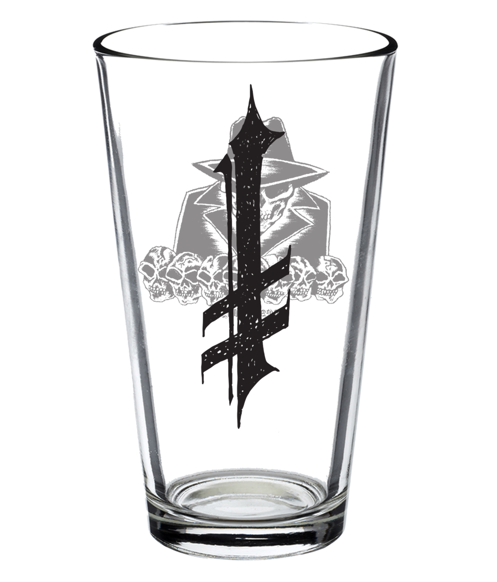 Deathwish Dealers Choice Pint Glass