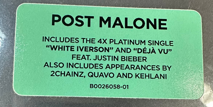 Post Malone – Stoney 2x (Color) Vinyl LP Record