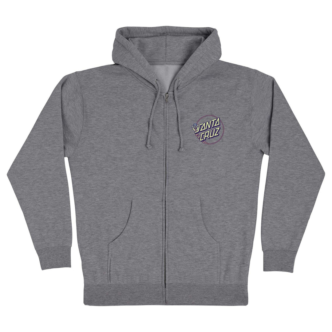 Santa Cruz Winkowski Dope Planet 2 Dot Zip-Up Hooded Sweatshirt