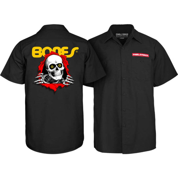 Powell Peralta Ripper Black Work Shirt