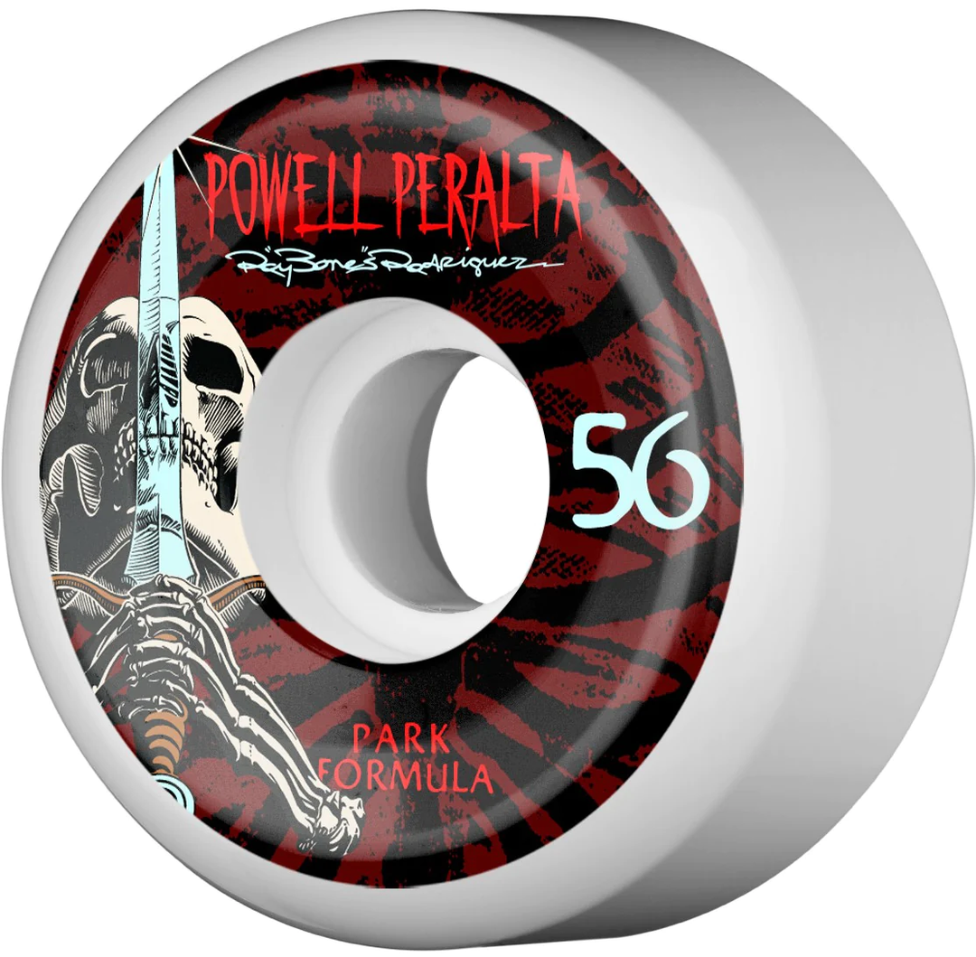 Powell Peralta Rodriguez Skull and Sword 56mm 90a Skateboard Wheels