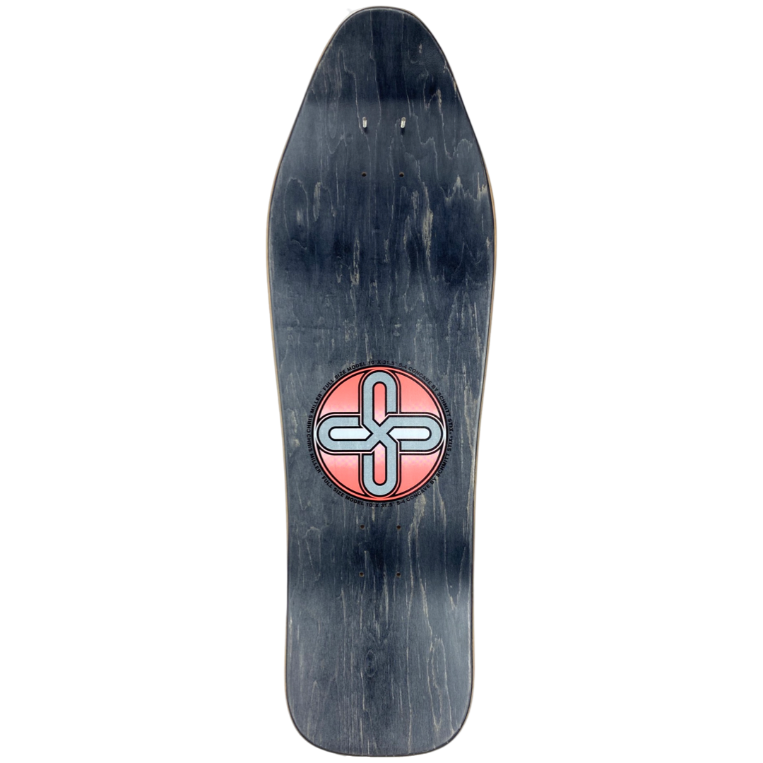 Schmitt Stix Chris Miller Bird In Mouth 10" Skateboard Deck
