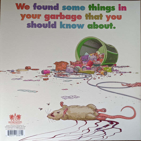 Aesop Rock X Blockhead – Garbology 2x Vinyl LP Record