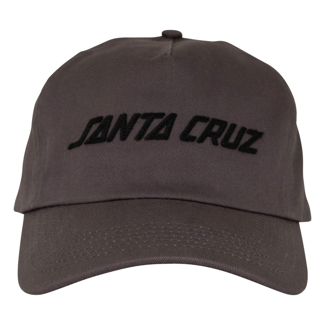 Santa Cruz Strip Felt Snapback Unstructured Hat