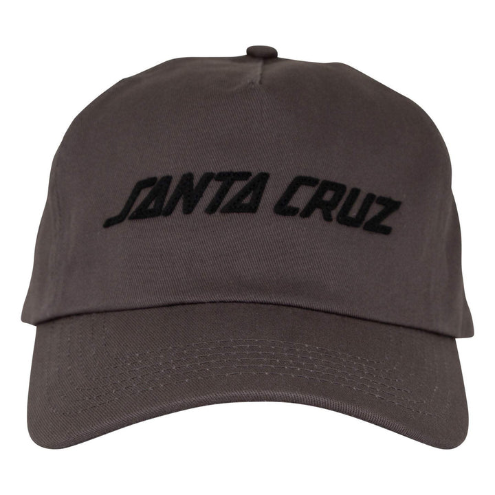 Santa Cruz Strip Felt Snapback Unstructured Hat