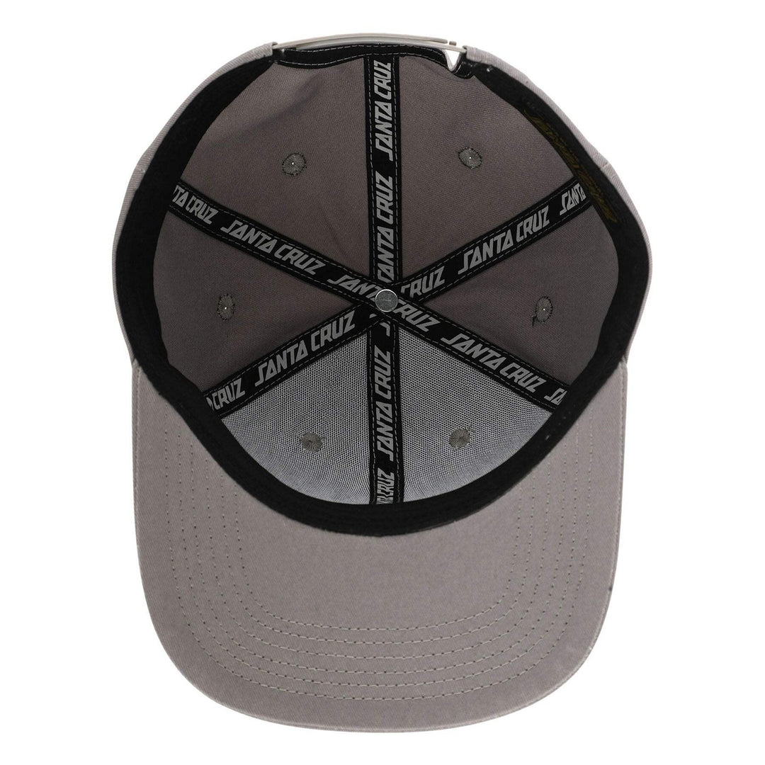 Santa Cruz Plasma Stacked Strip Snapback Structured Hat