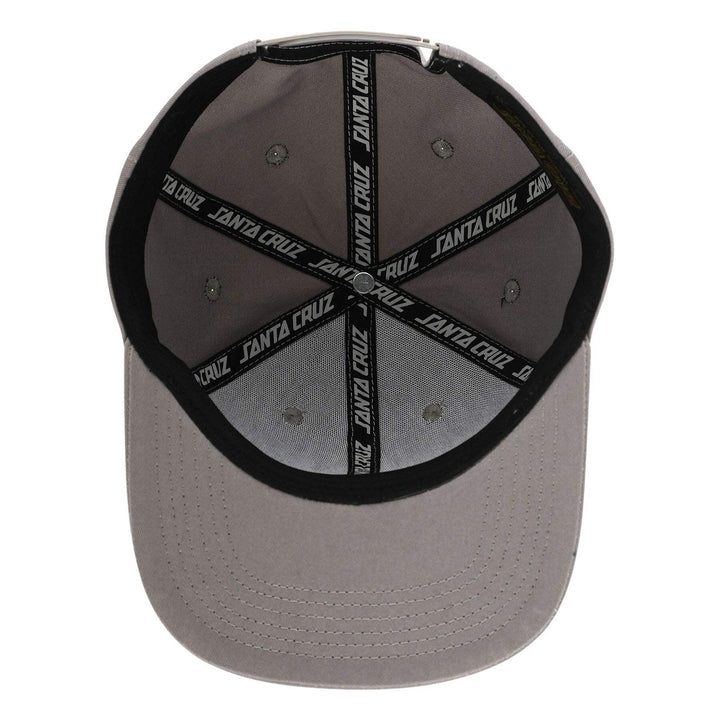 Santa Cruz Plasma Stacked Strip Snapback Structured Hat