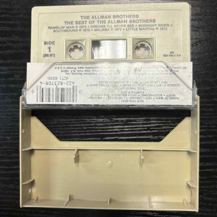 The Allman Brothers Band - Best Of Cassette *USED 1980 RELEASE*