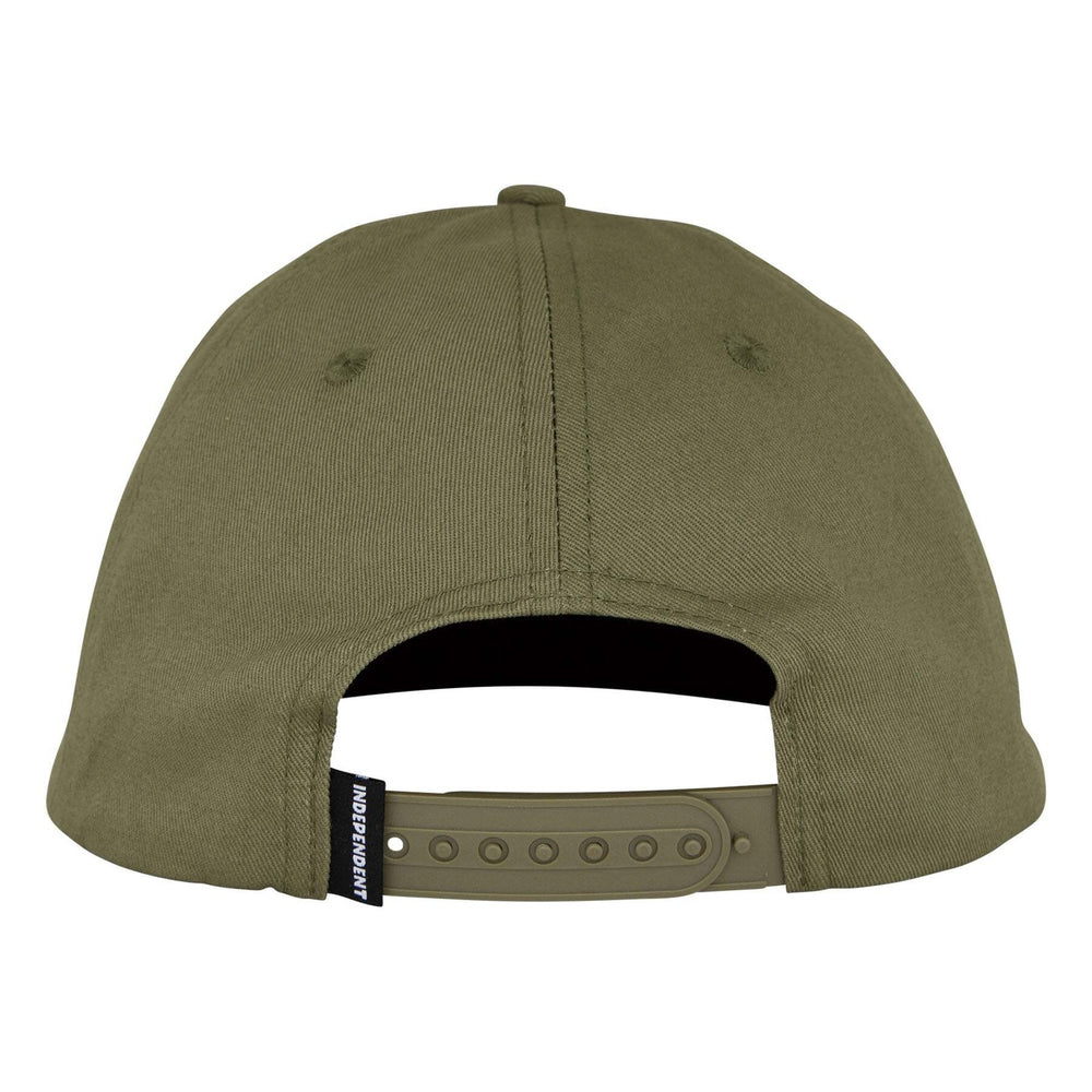 Independent Bar Logo Snapback Unstructured Hat