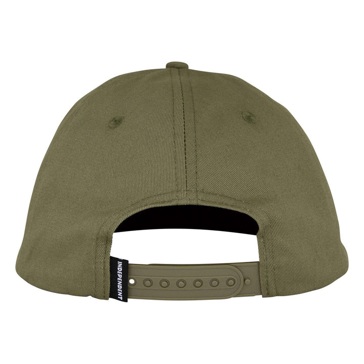 Independent Bar Logo Snapback Unstructured Hat