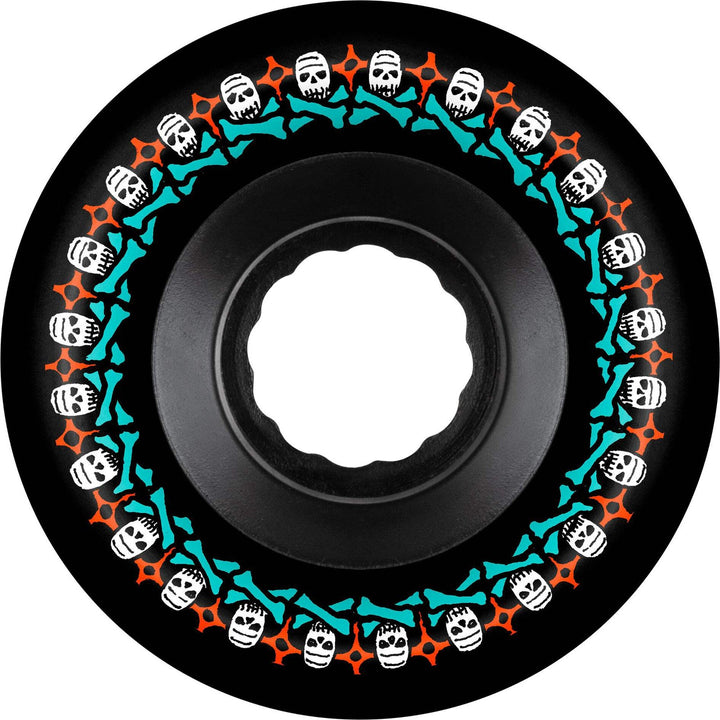 Bones Atf Rough Riders 59Mm 80A Black All Terrain Skateboard Wheels
