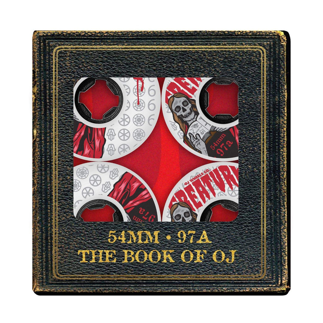 OJ x Creature The Book Of Bloodsuckers 54mm 97a Skateboard Wheels