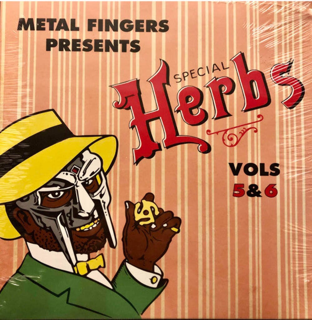 Metal Fingers ( MF DOOM ) - Special Herbs Vol. 5 & 6 2x (Apple Red Color Vinyl)