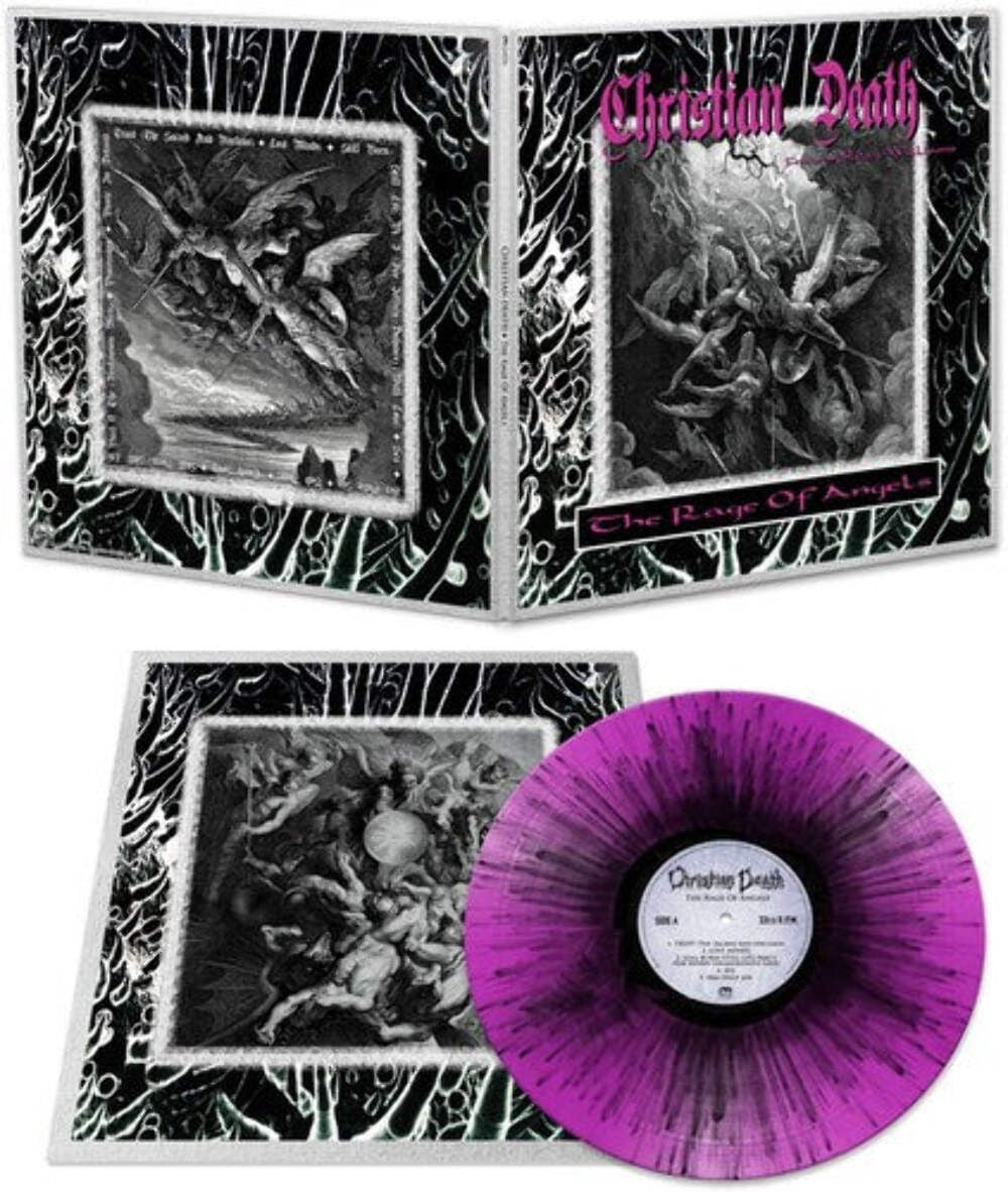 CHRISTIAN DEATH - Rage Of Angels (Color Vinyl) LP Record