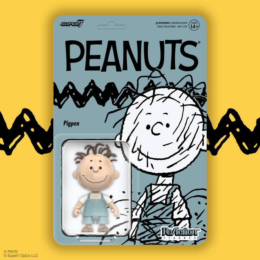 Super7 X Peanuts - Pigpen - Wave 8 Reaction Figure