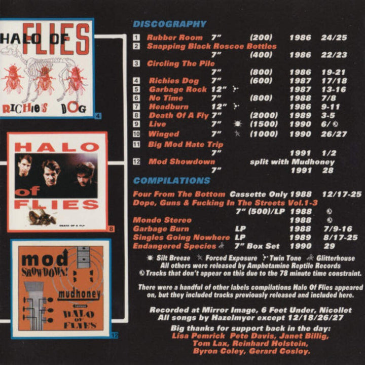 Halo Of Flies - Music For Insect Minds [Original] CD