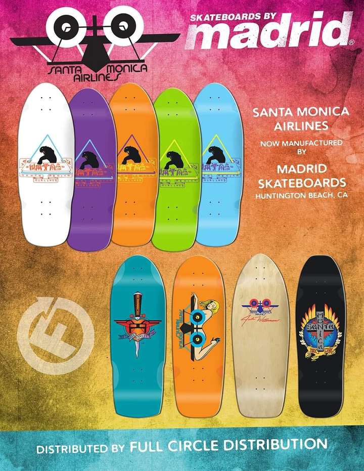 SMA Heart Attack Teal 10.5" Skateboard Deck