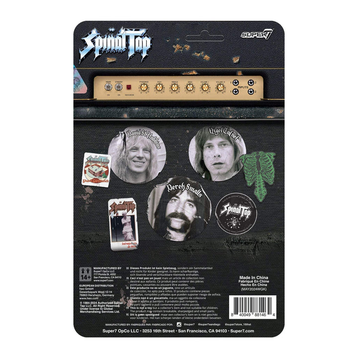 Super7 x SPINAL TAP - David St. Hubbins - ReAction Figure