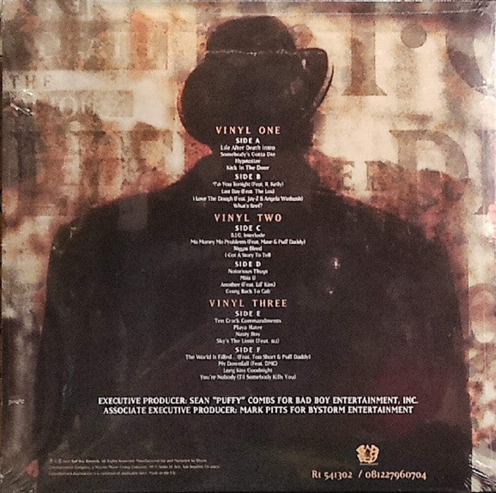 The Notorious B.I.G. ‎– Life After Death [25th Anniversary] 3x Vinyl LP Record