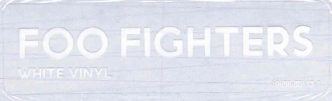Foo Fighters - But Here We Are White Color Vinyl LP Record