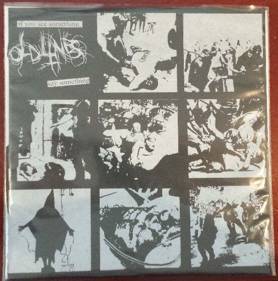 Old Lines – If You See Something, Say Something Clear Color Vinyl 7" Record