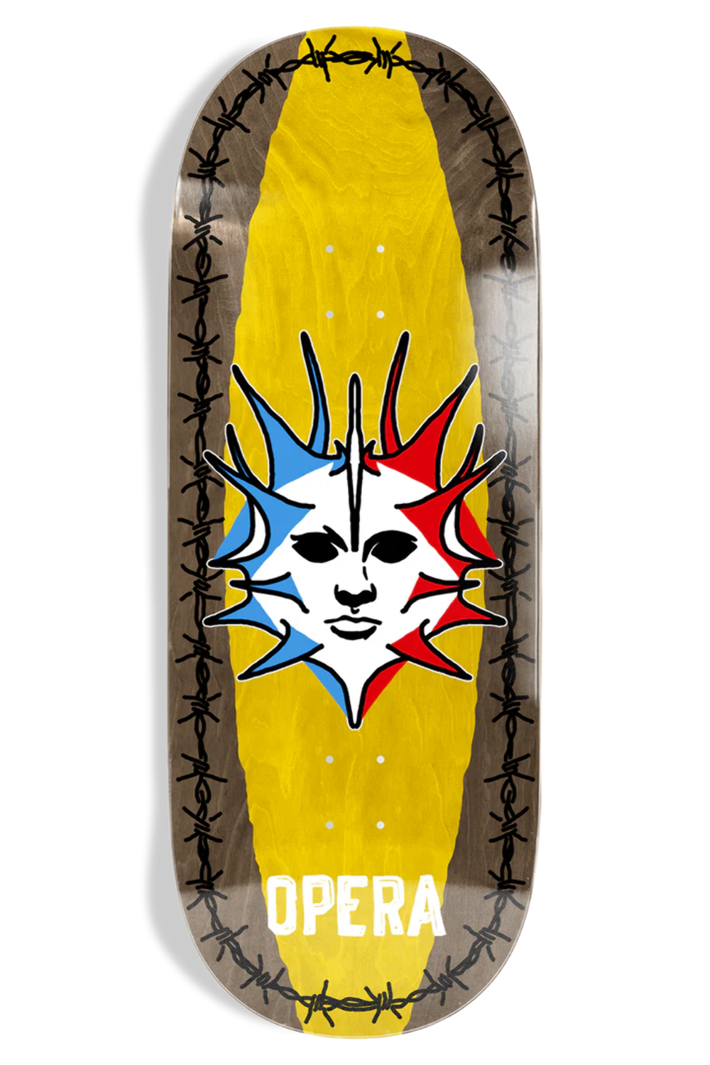 Opera Fatties Torn Spike 12" Skateboard Deck
