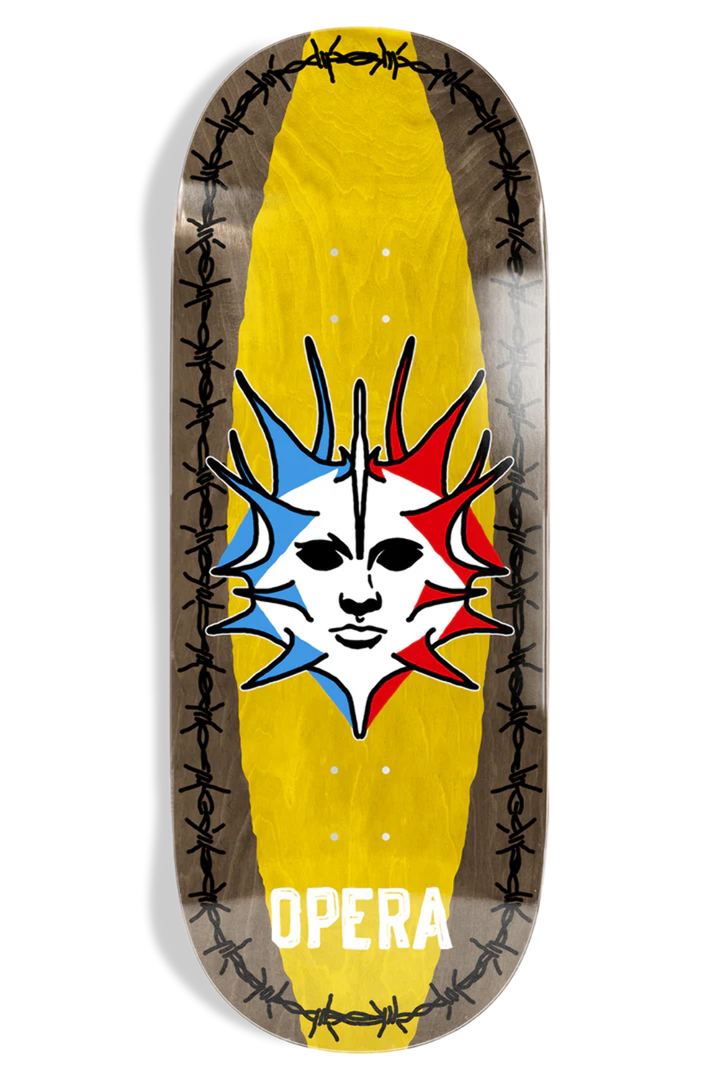 Opera Fatties Torn Spike 12" Skateboard Deck