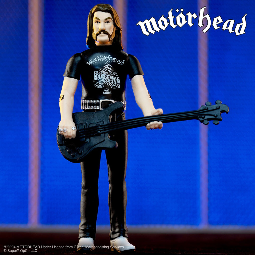 Super7 X Motörhead - Lemmy (Ace Of Spades) Reaction Figure