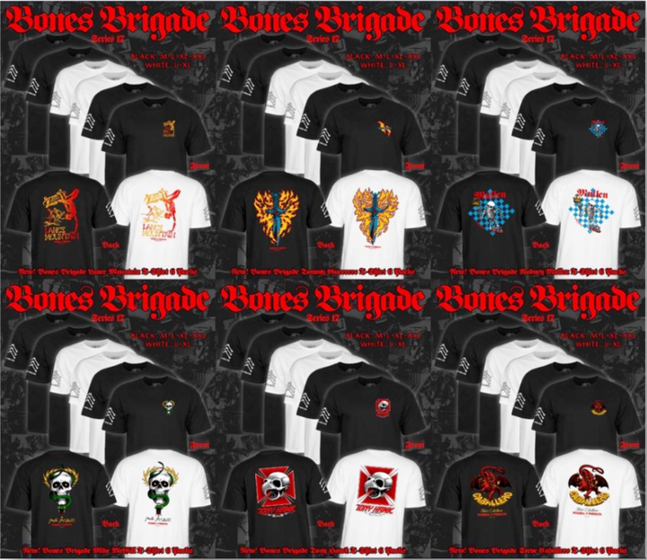 Powell Peralta Tommy Guerrero Flame Sword Bones Brigade T-Shirt