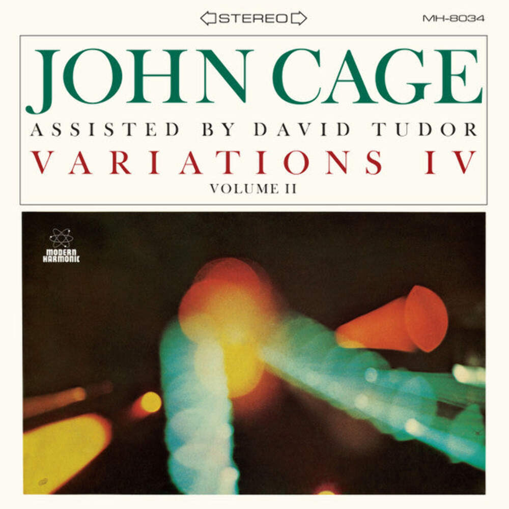 John Cage Assisted By David Tudor – Variations IV Volume II Clear Color Vinyl LP