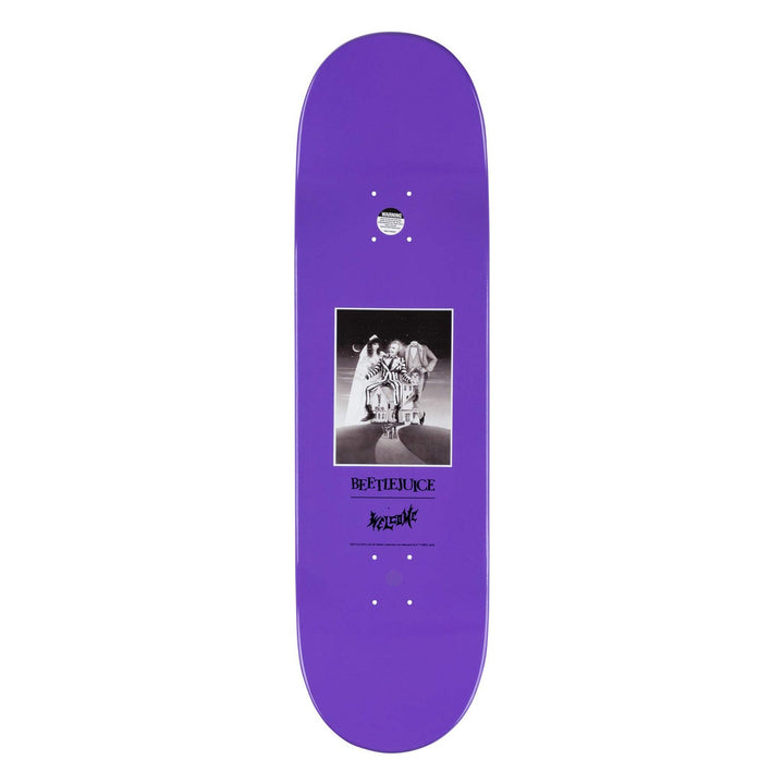 WELCOME X BEETLEJUICE "SHOWTIME" 8.5" COMPLETE SKATEBOARD
