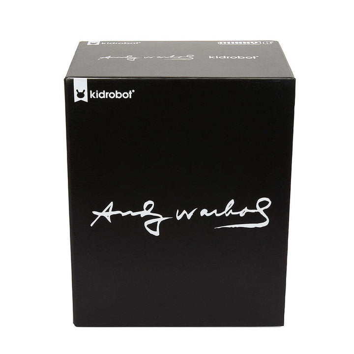 KIDROBOT x ANDY WARHOL FRIGHT WIG SELF-PORTRAIT 8" MASTERPIECE DUNNY - MONOCHROM