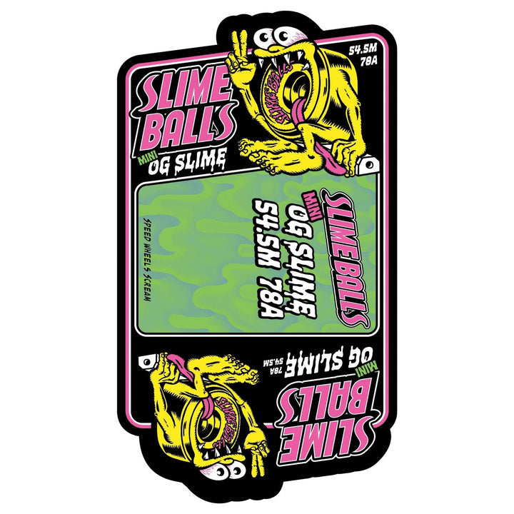 Slime Balls Jelly Fish Mini OG 54.5mm 78a Skateboard Wheels