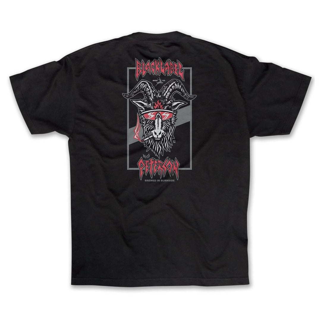 Black Label Skateboards Nick Peterson "Burnside Brew" T-Shirt
