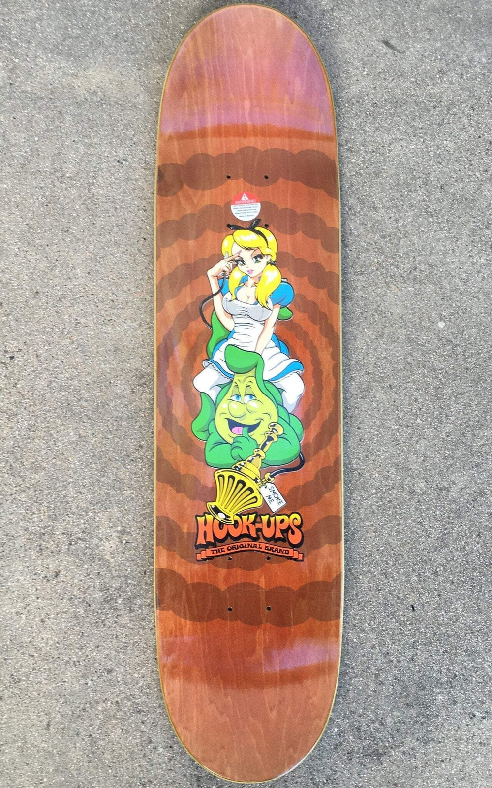 Hook Ups Alice's Wonderland 2  Skateboard Deck