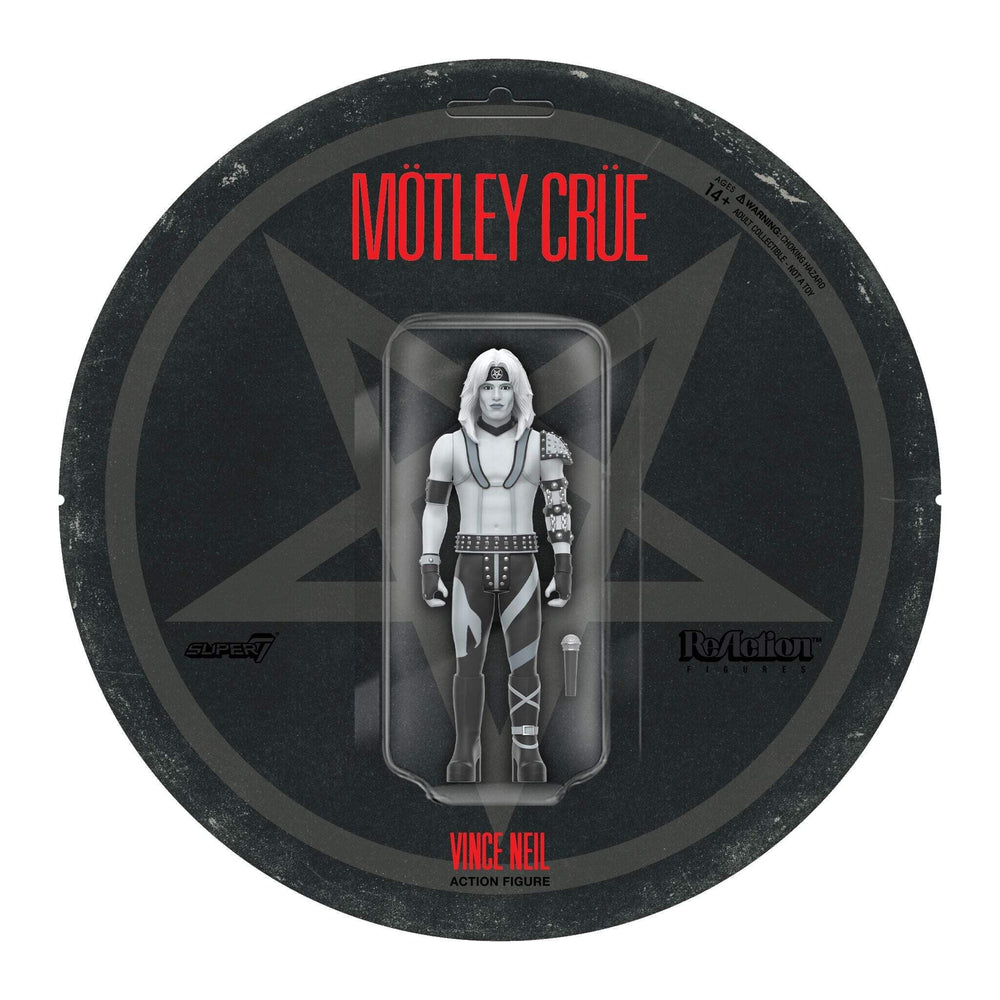 Super7 X Mötley Crüe - Mick Mars, Nikki Sixx, Tommy Lee & Vince Neil (Shout At T