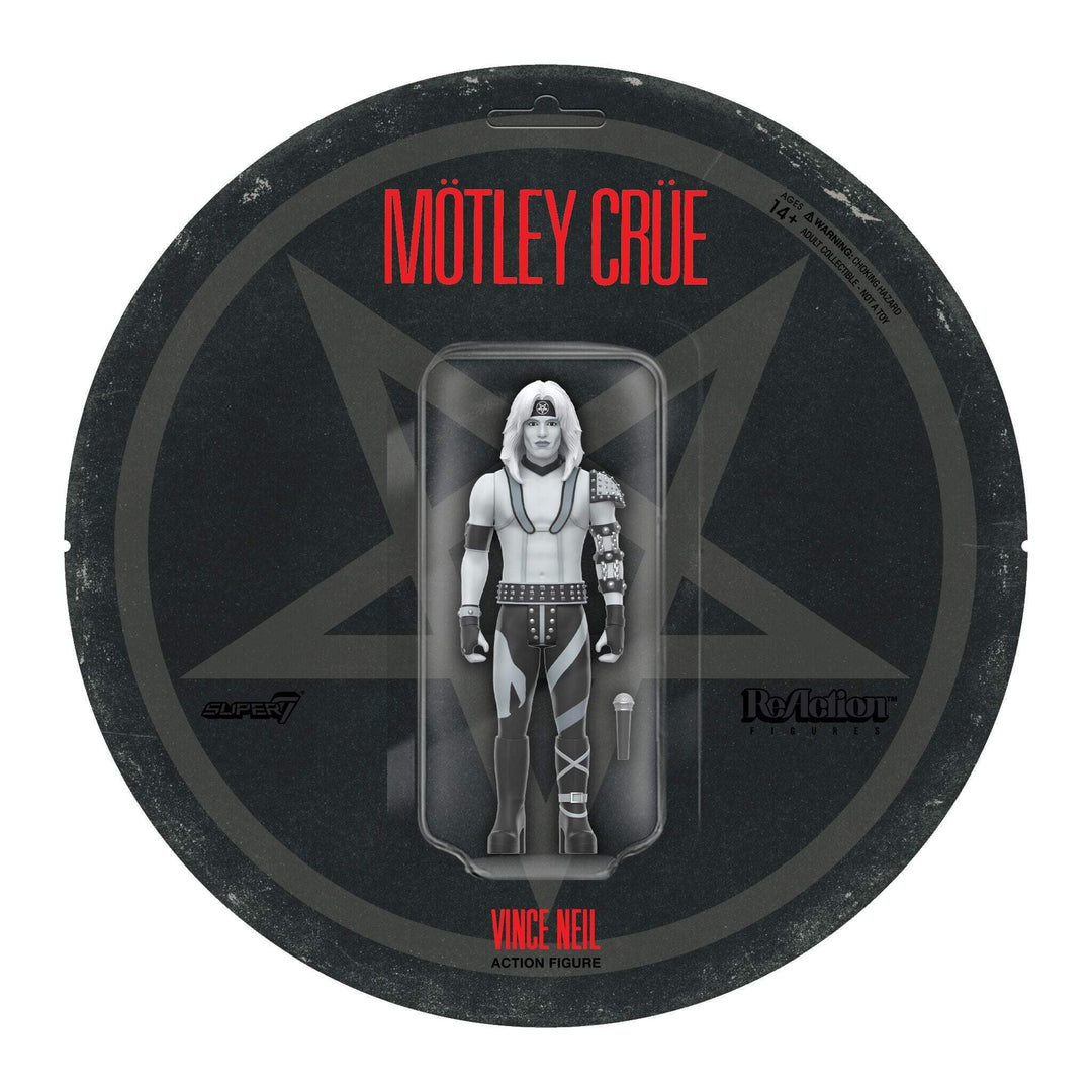 Super7 x Mötley Crüe - Mick Mars, Nikki Sixx, Tommy Lee & Vince Neil (Shout At T