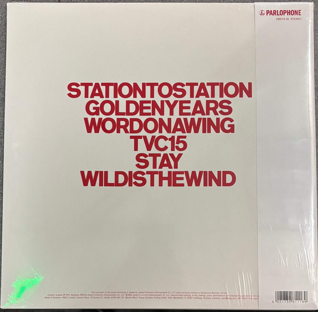 BOWIE, DAVID – STATION TO STATION (2016 REMASTER) Vinyl LP Record
